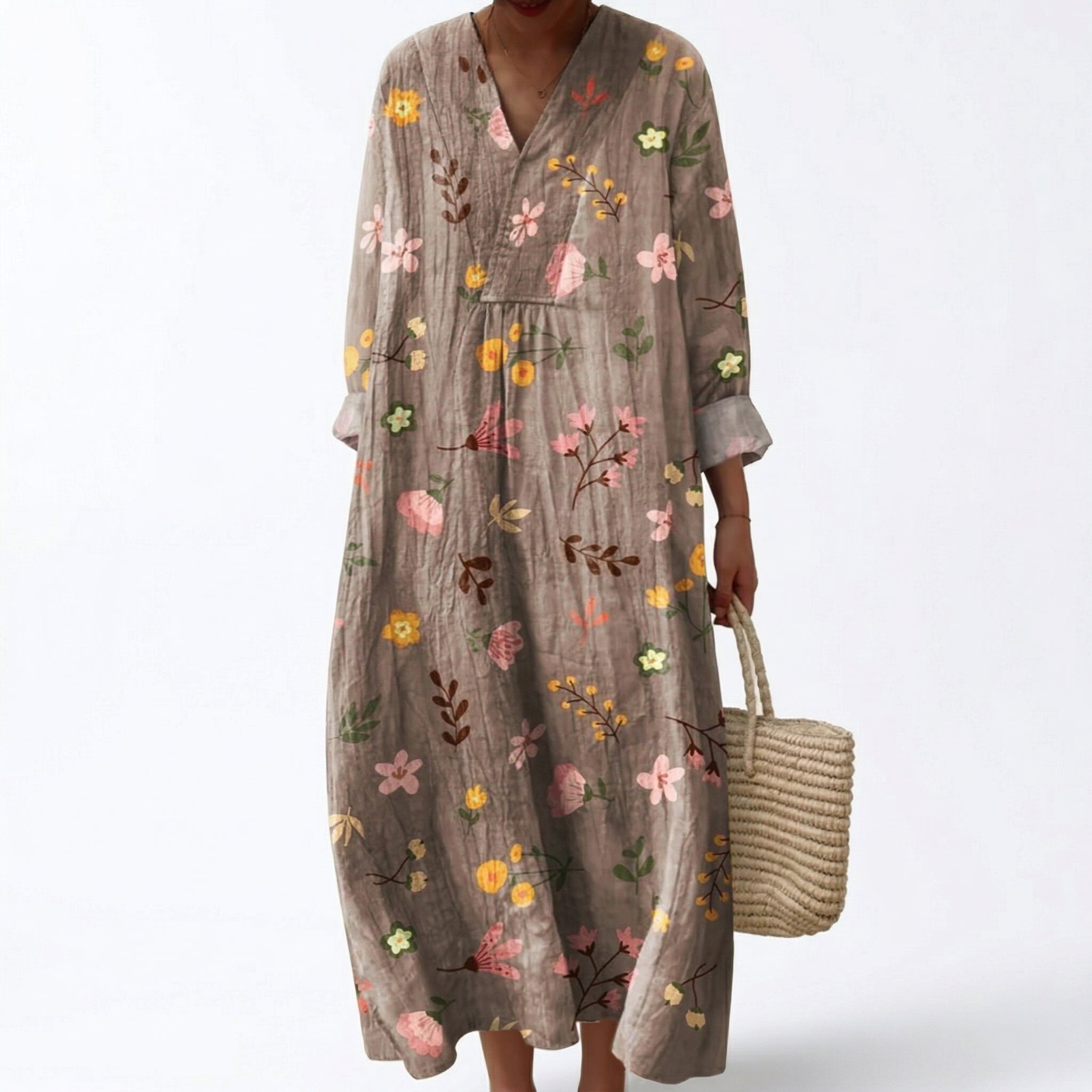 Long-Sleeve Summer Dress by Eleanor Vale