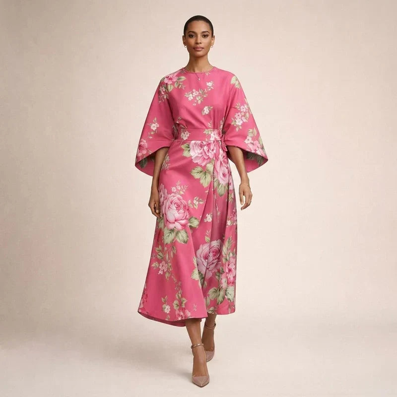 Painterly-Bloom Dress by Eleanor Vale