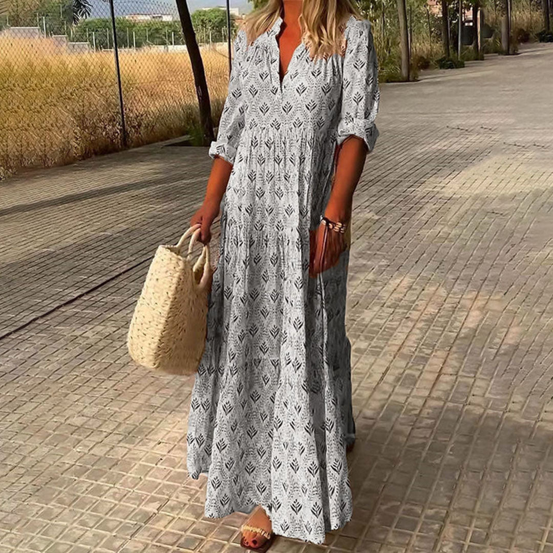 Sprig-Print Maxi Dress by Eleanor Vale