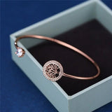 Tree-Medallion Bracelet by Eleanor Vale