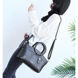 Ring-Handle Shoulder Bag by Eleanor Vale