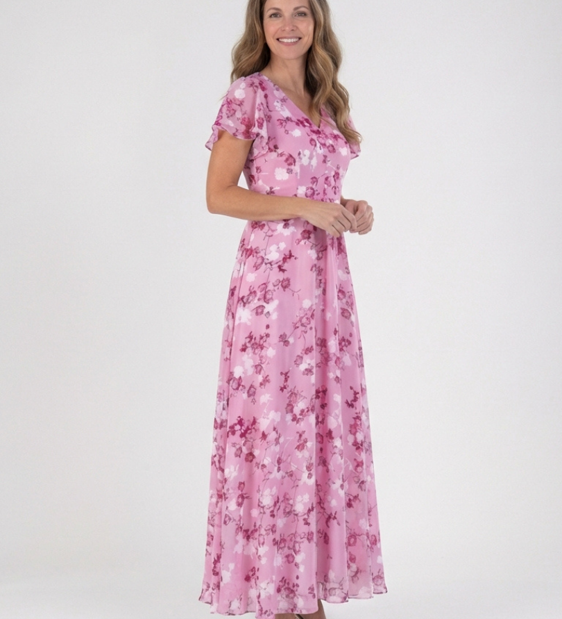 Sky-Sprig Maxi Dress by Eleanor Vale