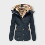 Tan-Trimmed Jacket by Eleanor Vale