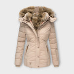 Tan-Trimmed Jacket by Eleanor Vale