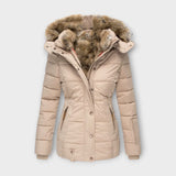 Tan-Trimmed Jacket by Eleanor Vale