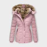 Tan-Trimmed Jacket by Eleanor Vale