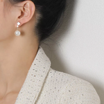 Shell-Fan Earrings by Eleanor Vale