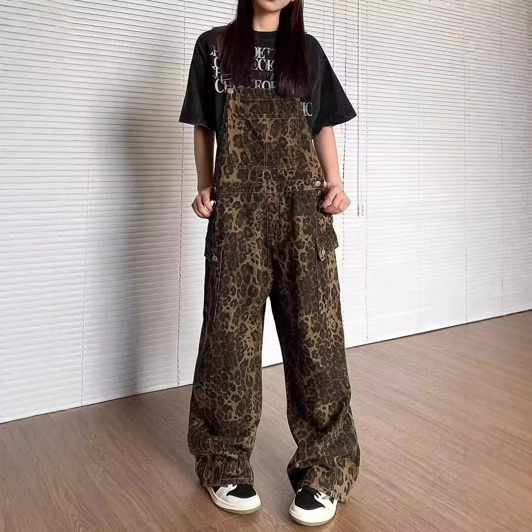 Camo-Leopard Overalls by Eleanor Vale