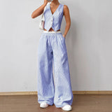 Pinstripe Co-Ord Set by Eleanor Vale