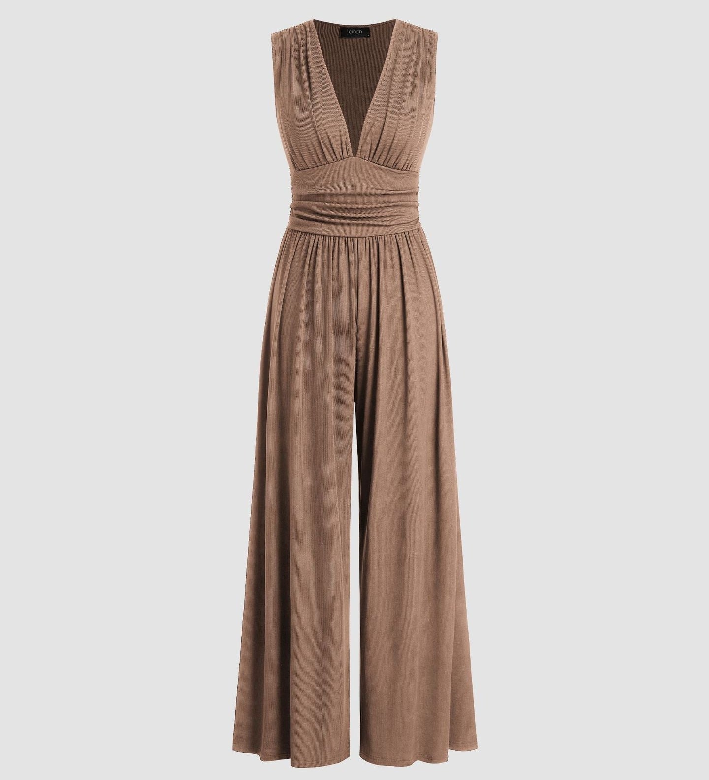 Ruche-Bodice Jumpsuit by Eleanor Vale