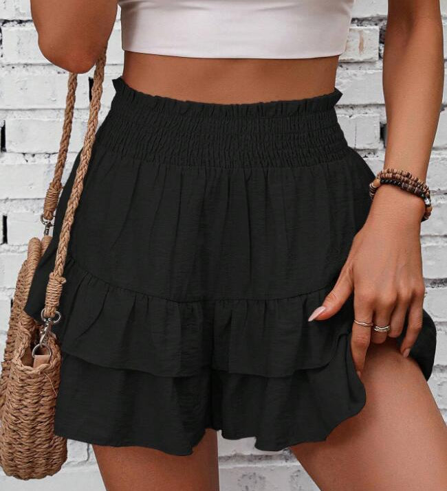 Ruffle-Tiered Skort by Eleanor Vale