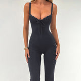 Scallop-Neck Jumpsuit by Eleanor Vale