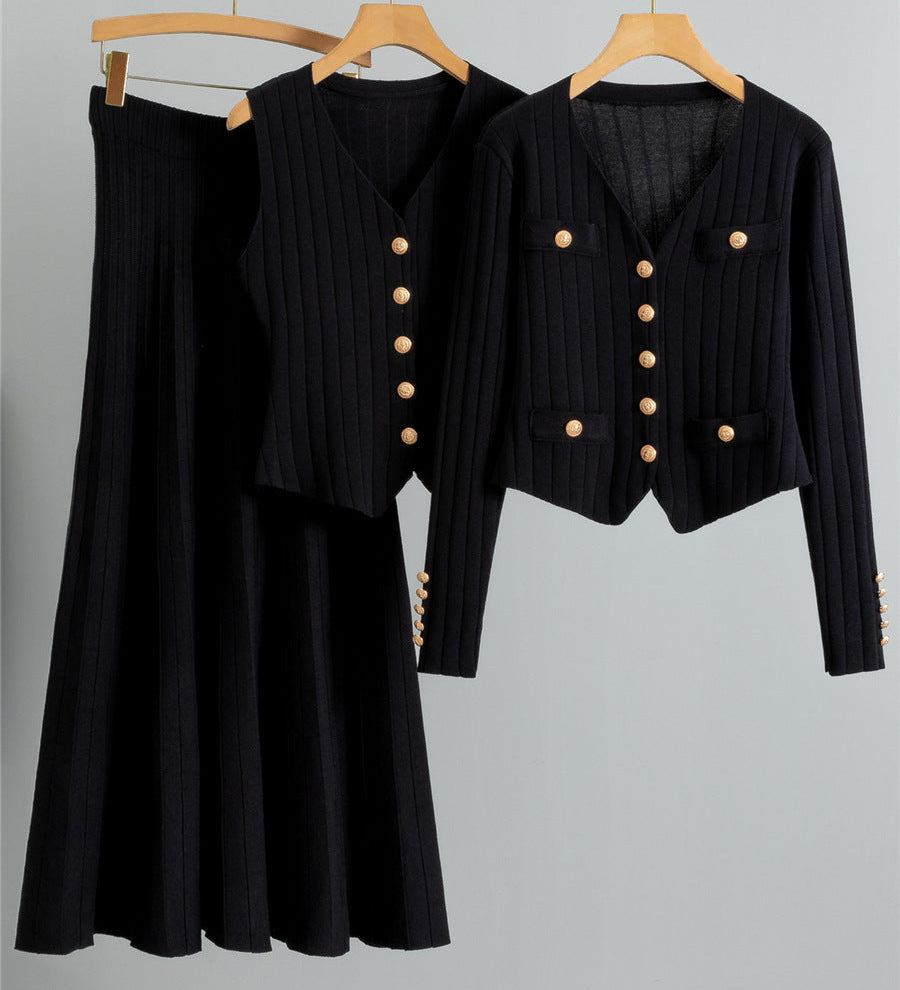 Brass-Button Gilet by Eleanor Vale