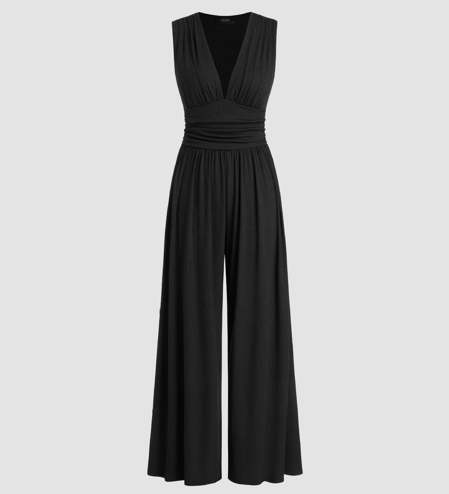 Ruche-Bodice Jumpsuit by Eleanor Vale