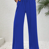 Relaxed-Drawstring Trousers by Eleanor Vale