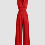 Ruche-Bodice Jumpsuit by Eleanor Vale
