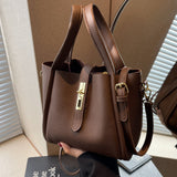 Twin-Handle Shoulder Bag by Eleanor Vale