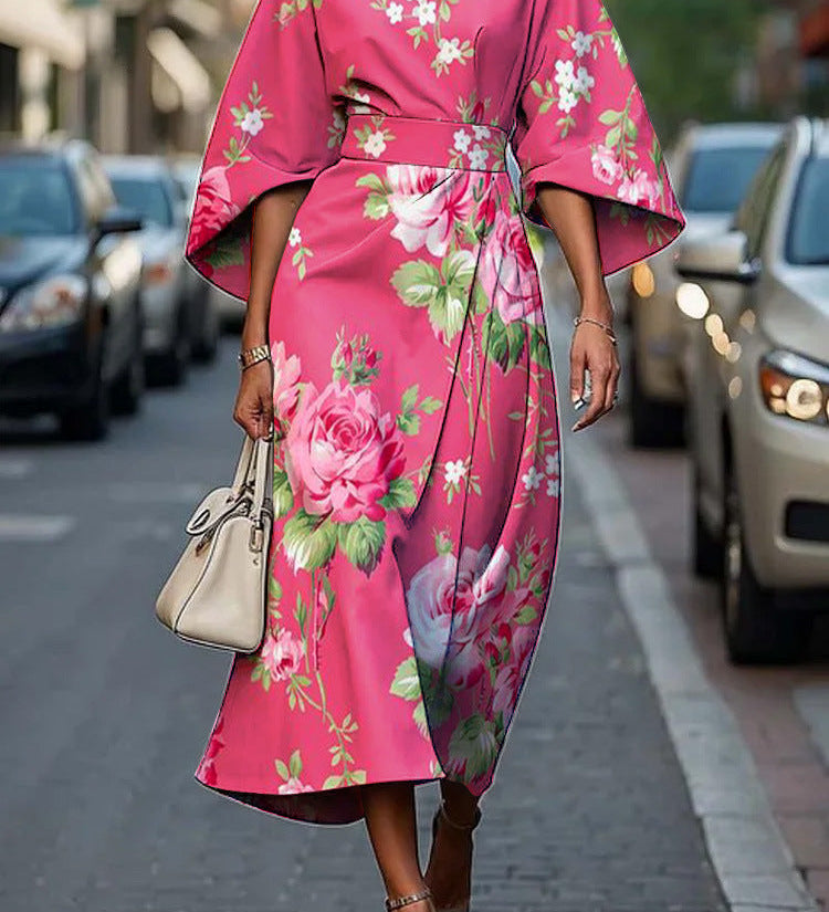 Concentric-Print Dress by Eleanor Vale