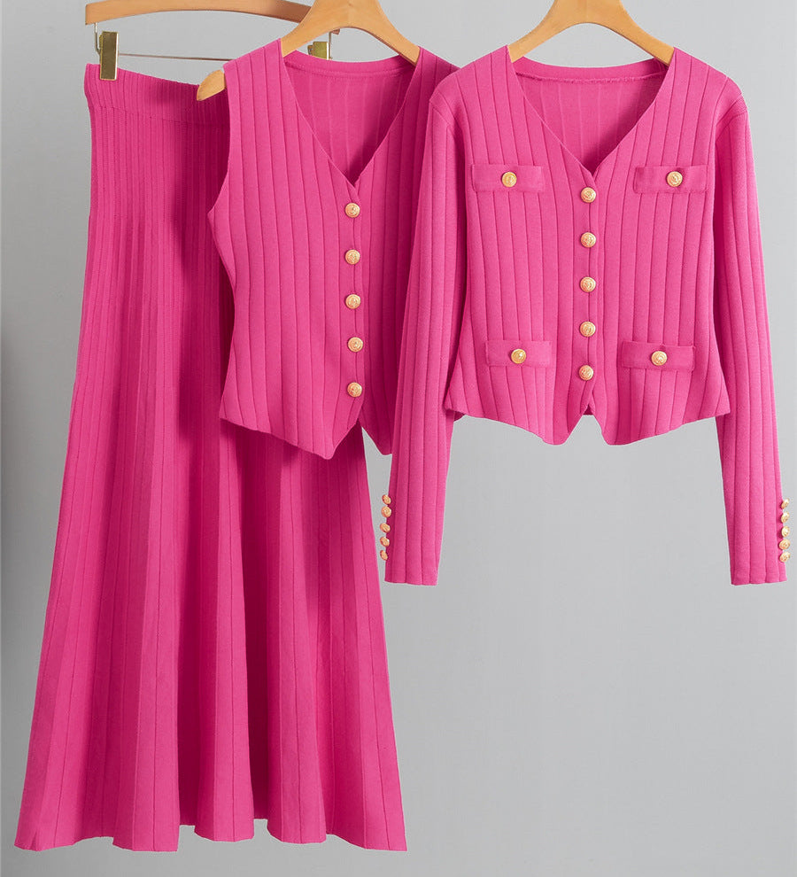 Brass-Button Gilet by Eleanor Vale