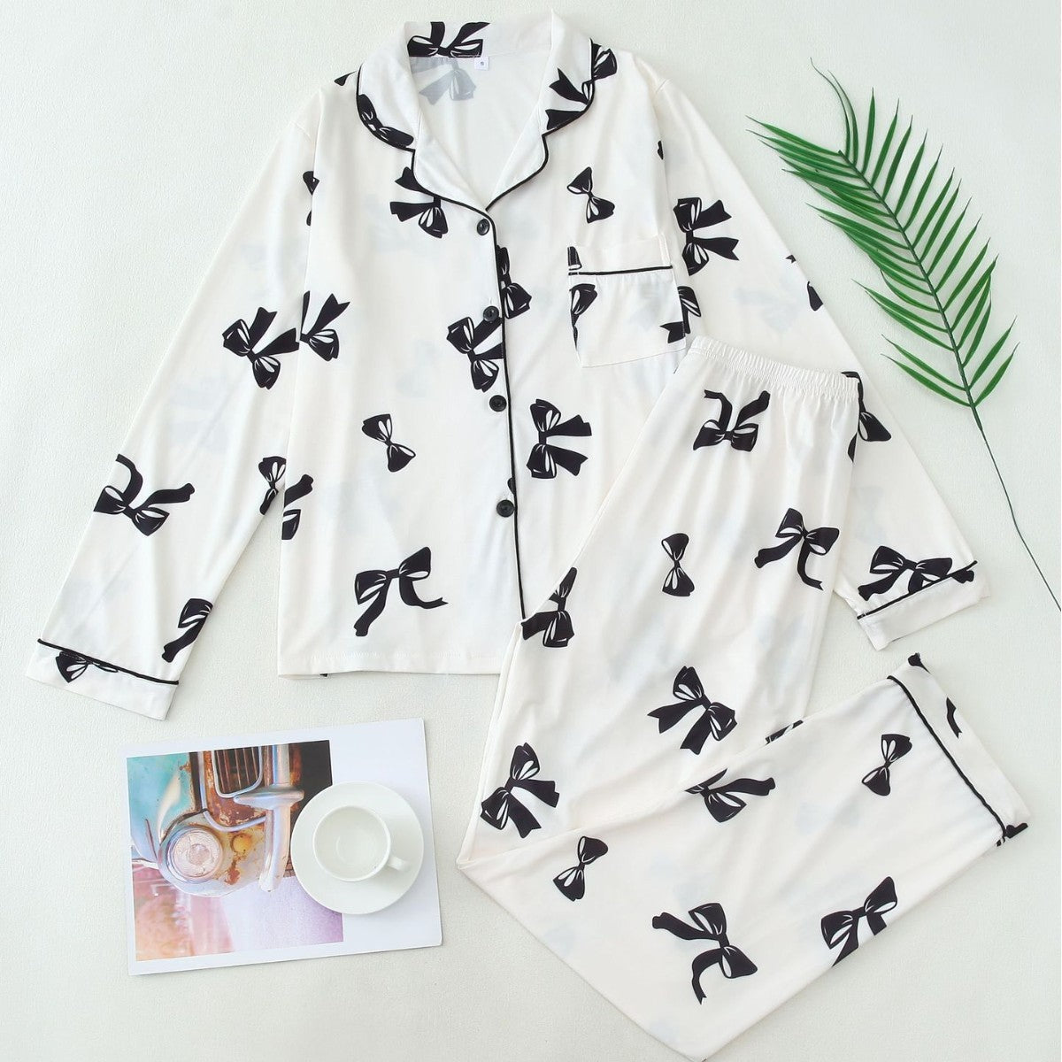 Piped-Bow Co-Ord Set by Eleanor Vale