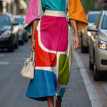 Concentric-Print Dress by Eleanor Vale