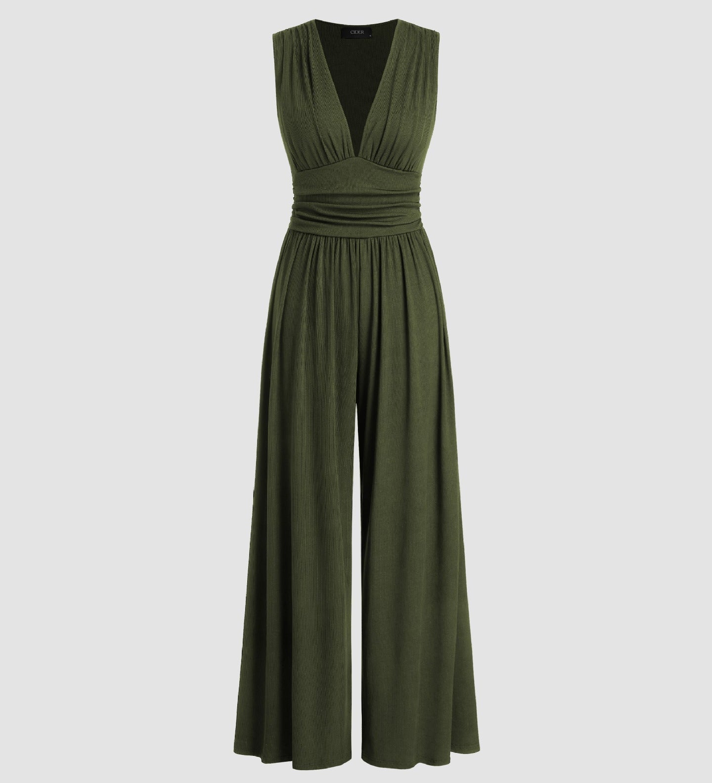 Ruche-Bodice Jumpsuit by Eleanor Vale