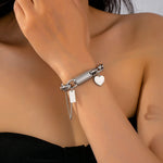 Chunky-Rolo Bracelet by Eleanor Vale