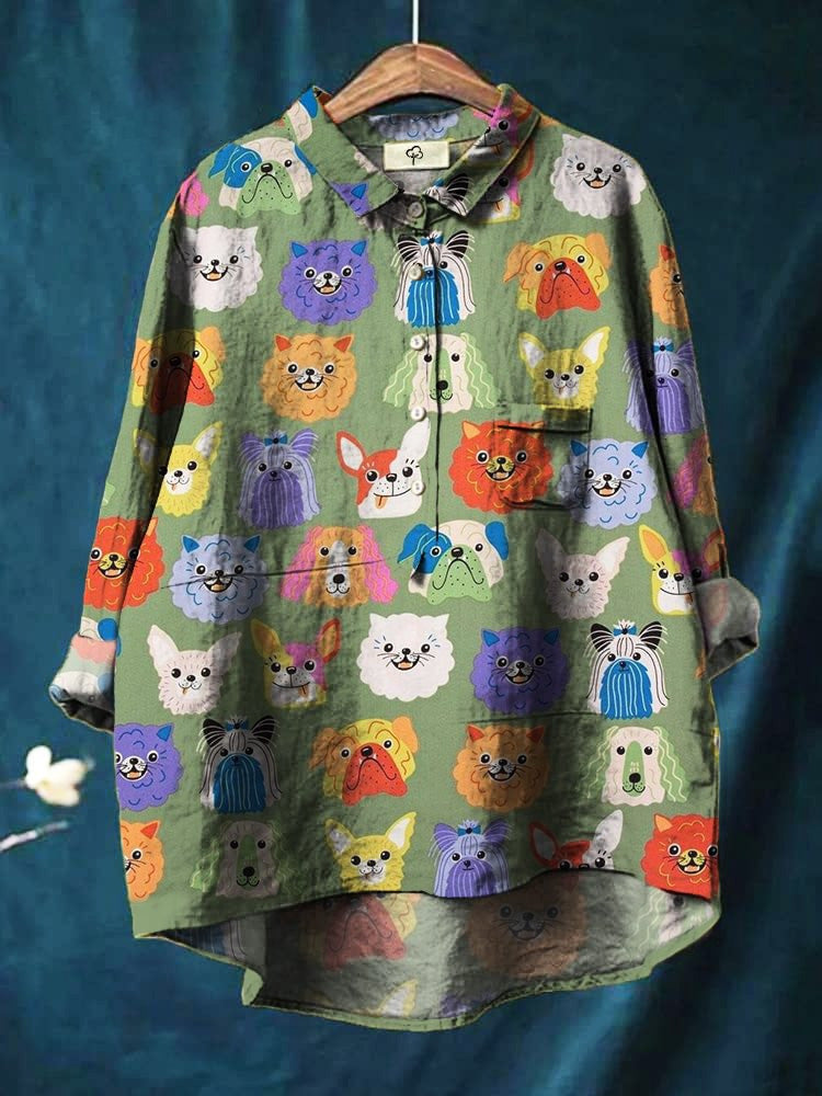 Pet-Portrait Shirt by Eleanor Vale