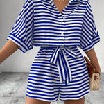 Camp-Collar Playsuit by Eleanor Vale