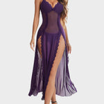 Lace-Trim Slip Dress by Eleanor Vale