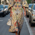 Concentric-Print Dress by Eleanor Vale