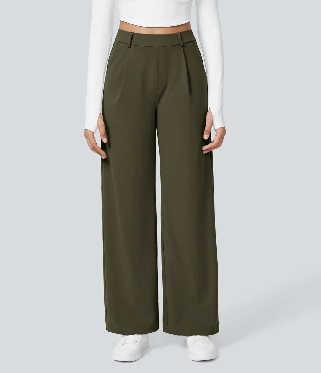Pressed-Crease Trousers by Eleanor Vale