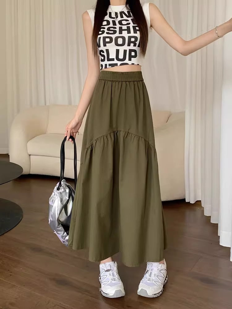 Dropped-Yoke Skirt by Eleanor Vale
