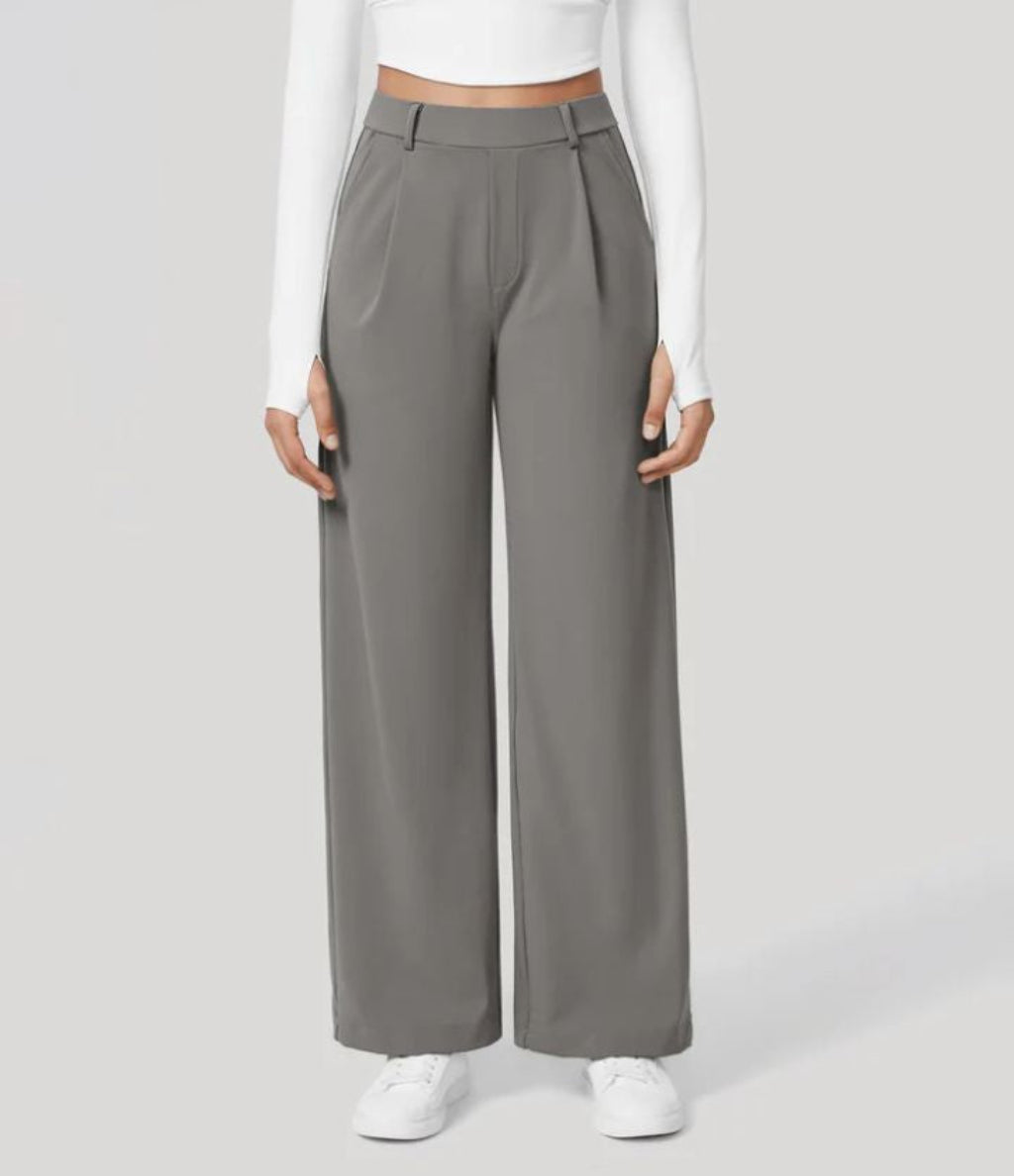 Pressed-Crease Trousers by Eleanor Vale