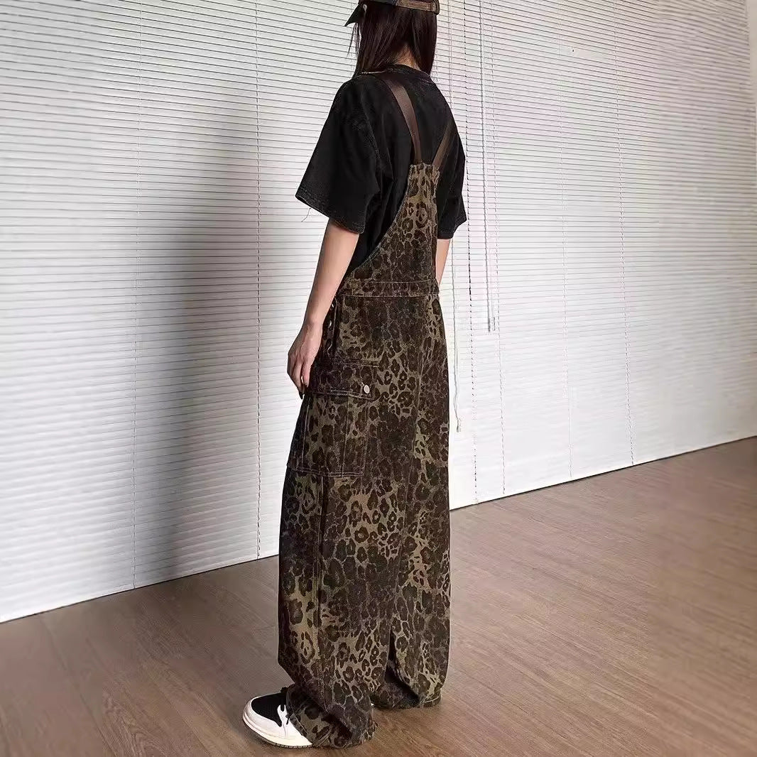 Camo-Leopard Overalls by Eleanor Vale