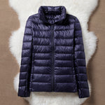 Lightweight padded jacket in navy blue
