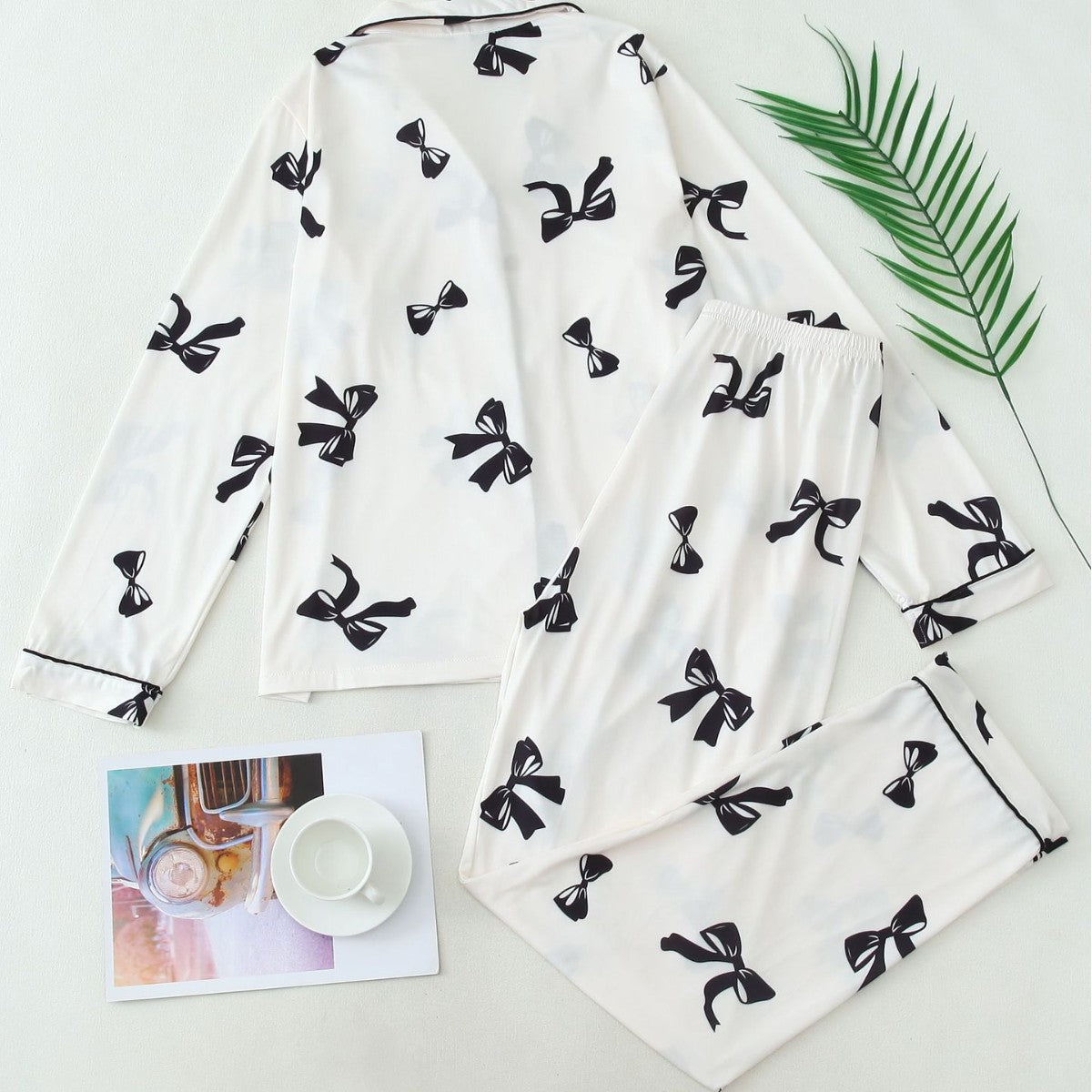 Piped-Bow Co-Ord Set by Eleanor Vale