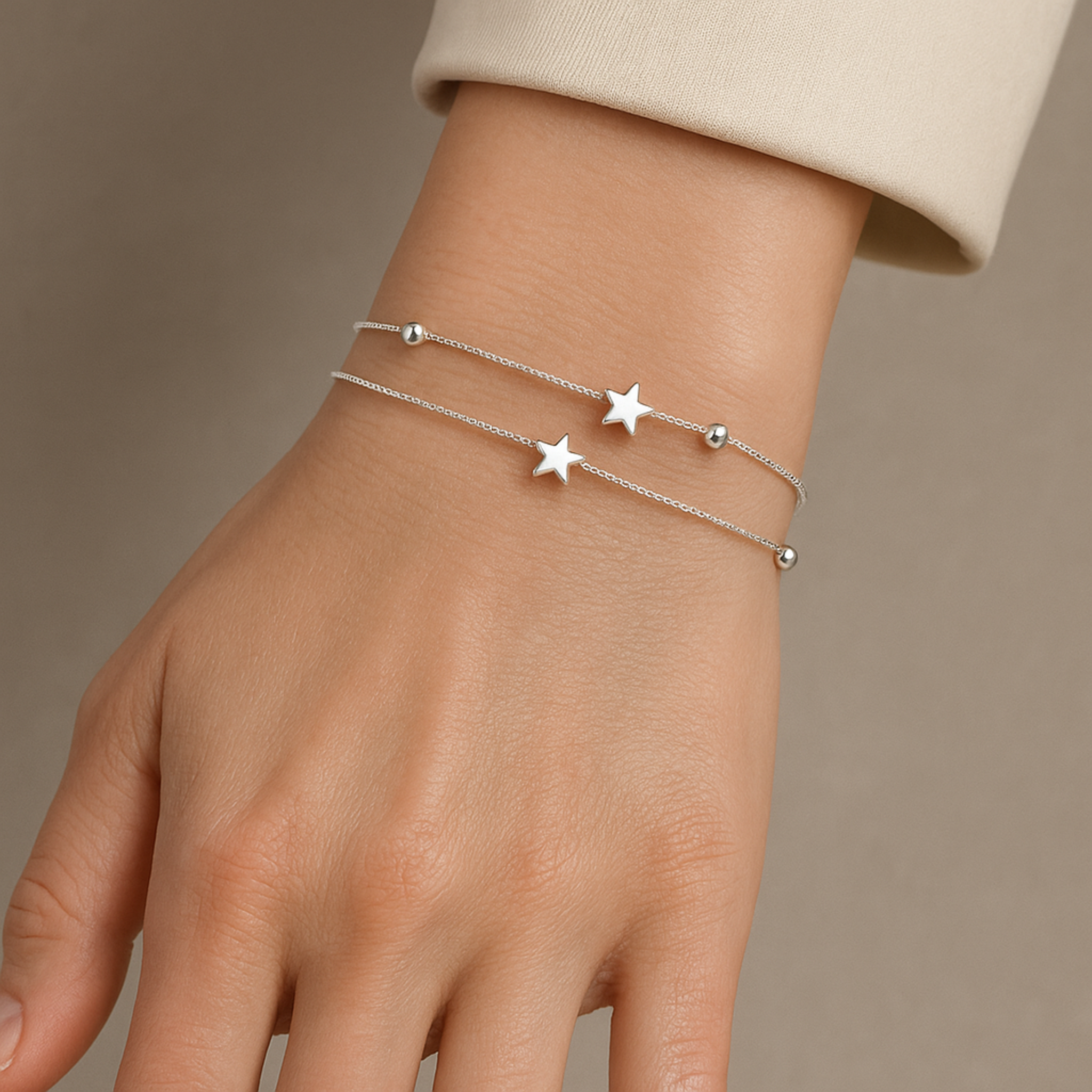 Star-Bead Bracelet by Eleanor Vale