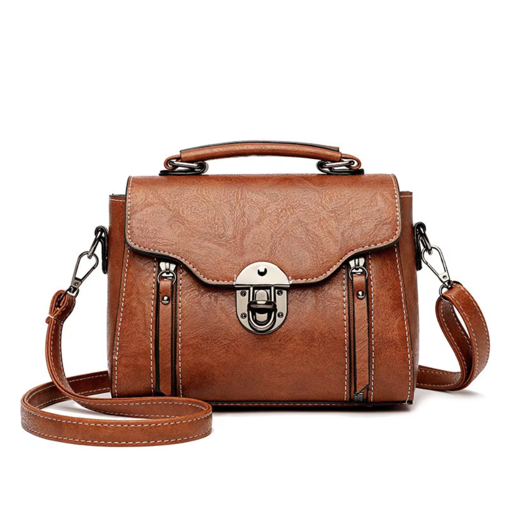 Twist-Lock Shoulder Bag by Eleanor Vale