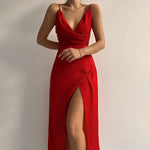 Cowl-Neck Maxi Dress by Eleanor Vale