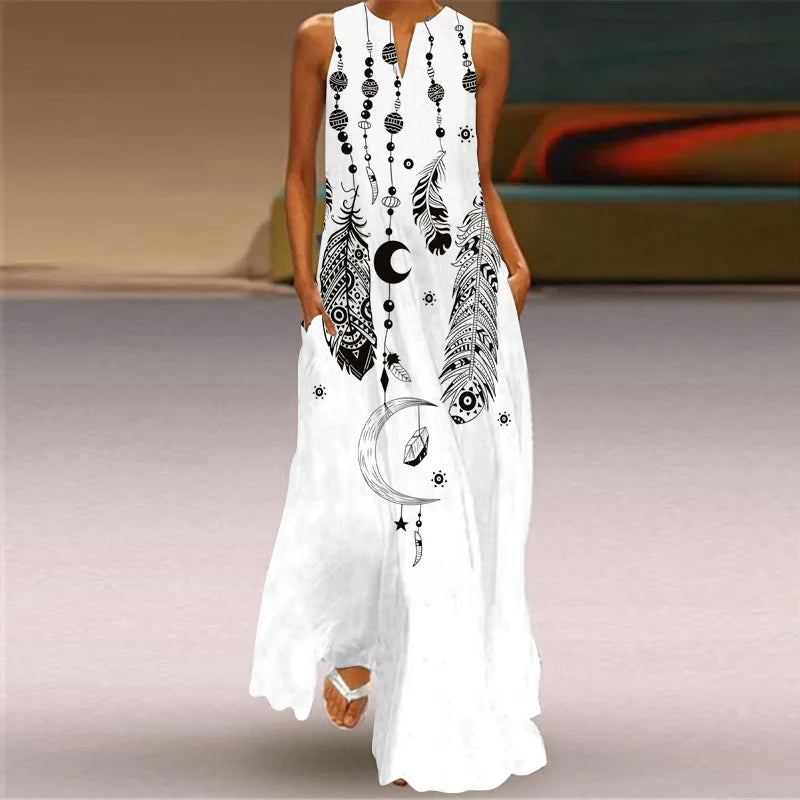 Butterfly-Print Dress by Eleanor Vale