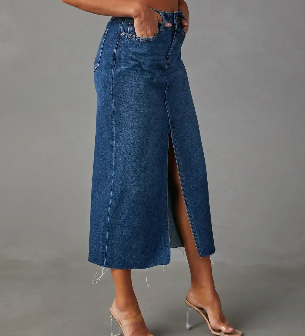 Front-Slit Skirt by Eleanor Vale