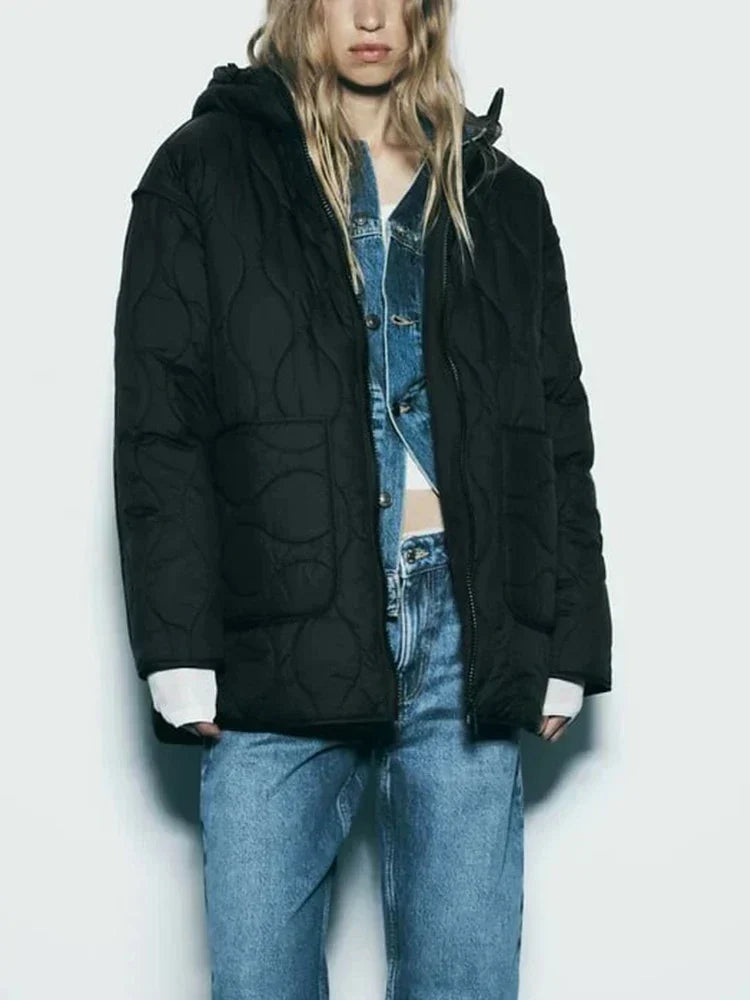 Swirl-Quilted Jacket by Eleanor Vale