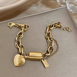 Chunky-Rolo Bracelet by Eleanor Vale