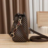 Lattice-Print Bag by Eleanor Vale