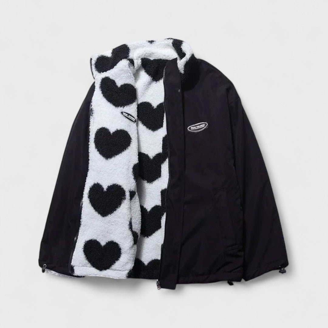 Heart-Motif Jacket by Eleanor Vale