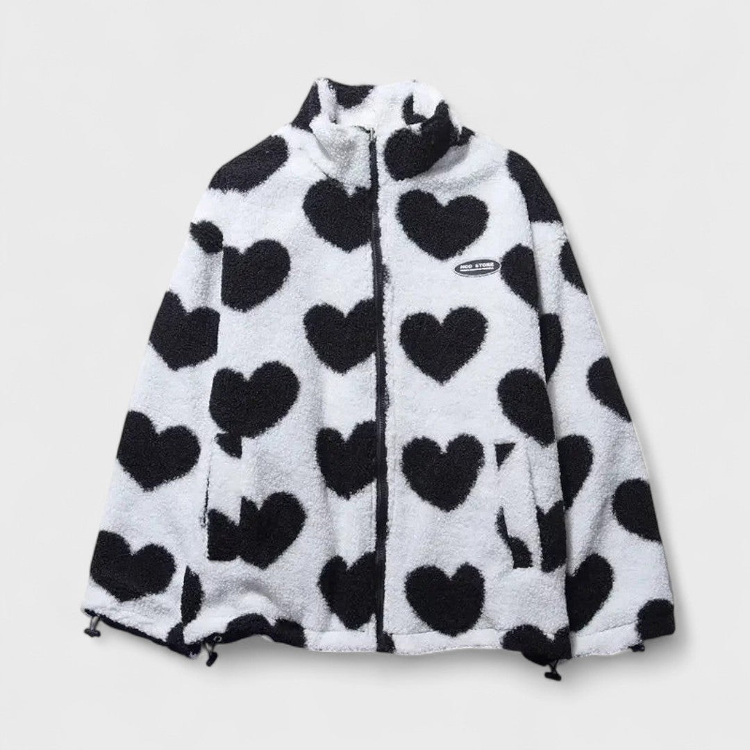 Heart-Motif Jacket by Eleanor Vale