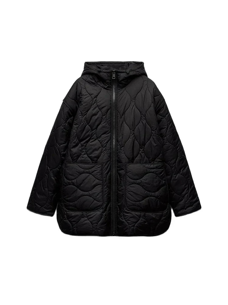Swirl-Quilted Jacket by Eleanor Vale