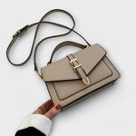 Buckle-Flap Shoulder Bag by Eleanor Vale
