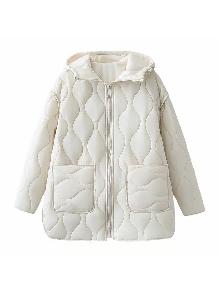 Swirl-Quilted Jacket by Eleanor Vale